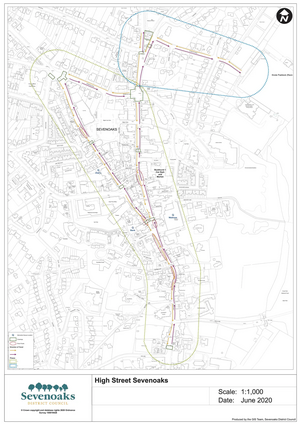 Sevenoaks pedestrian plan