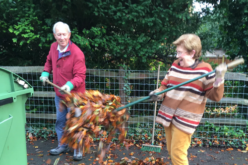 Councillors at work in The Lakes