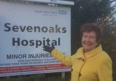 Merilyn at Sevenoaks Hospital